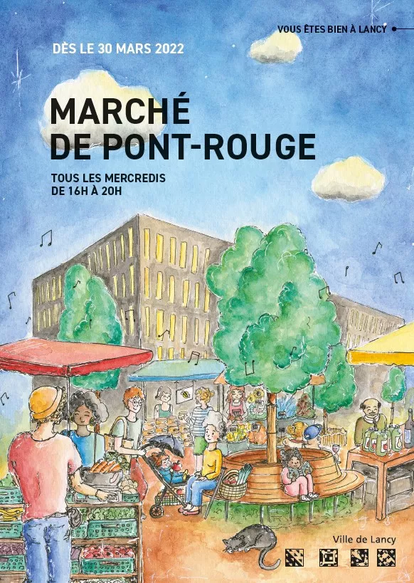 Inauguration du marché de la Place Pont-Rouge