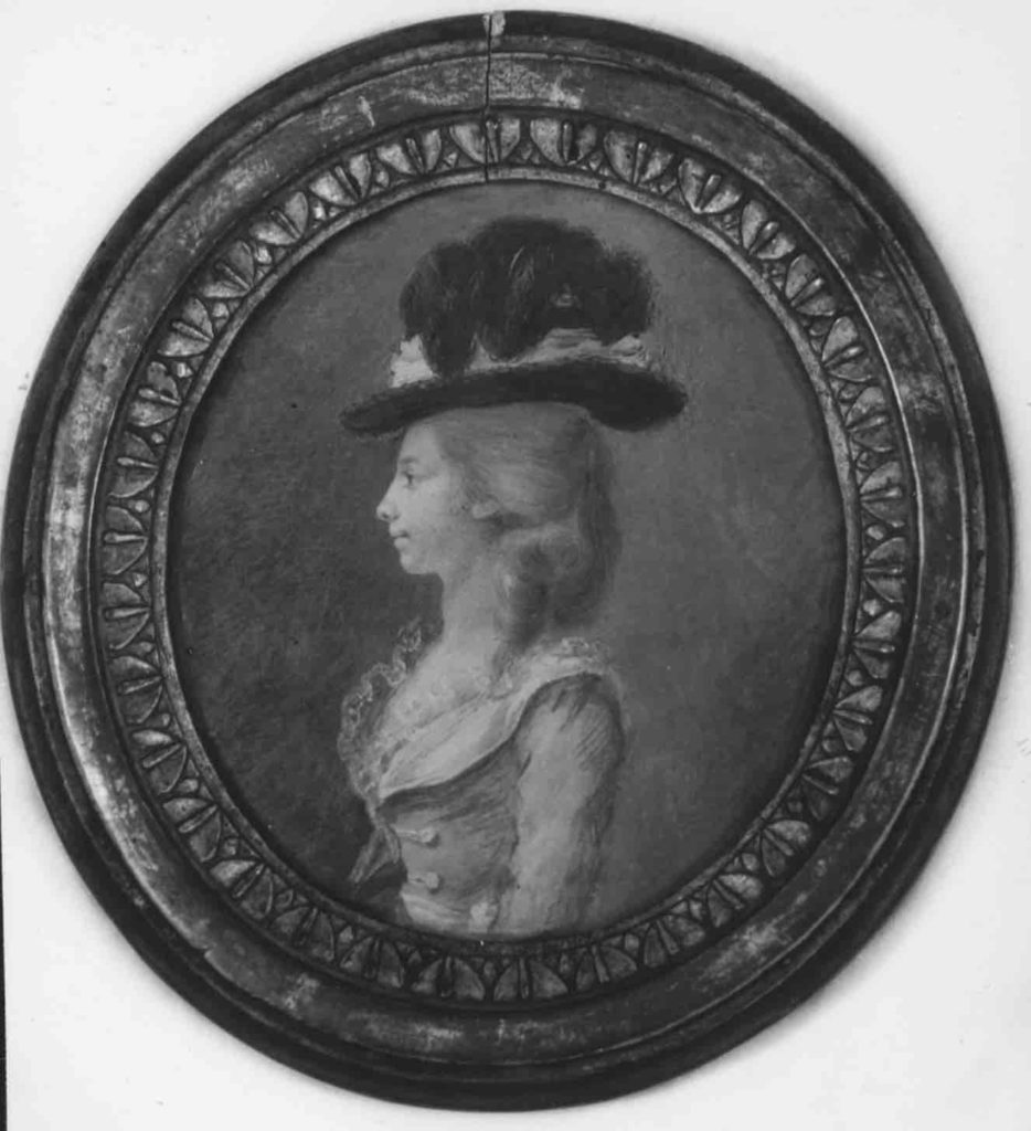 ©Fondation des archives de la Famille Pictet - Portrait d'Adélaïde Sara Pictet de Rochemont