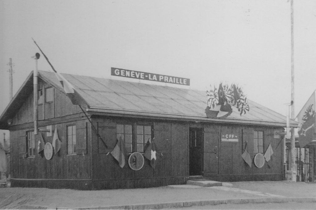 ©Michel Fontaine - 1ère gare en 1949