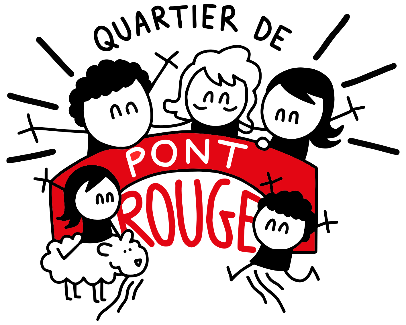 logo quartier de pont rouge
